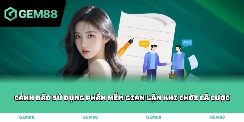 Cảnh báo sử dụng phần mềm gian lận khi chơi cá cược