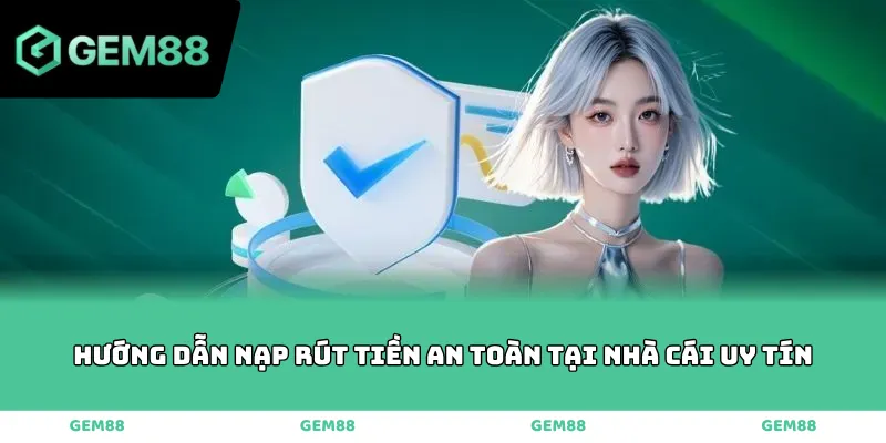 hướng dẫn nạp rút tiền an toàn tại nhà cái uy tín