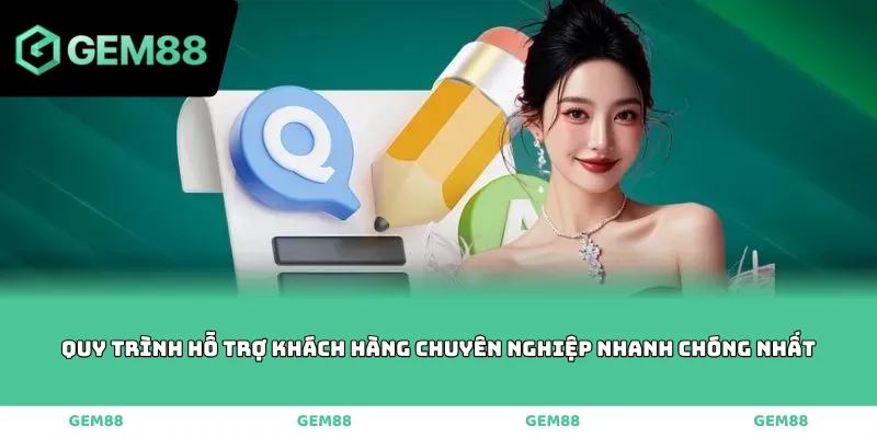 quy trình hỗ trợ khách hàng chuyên nghiệp nhanh chóng nhất